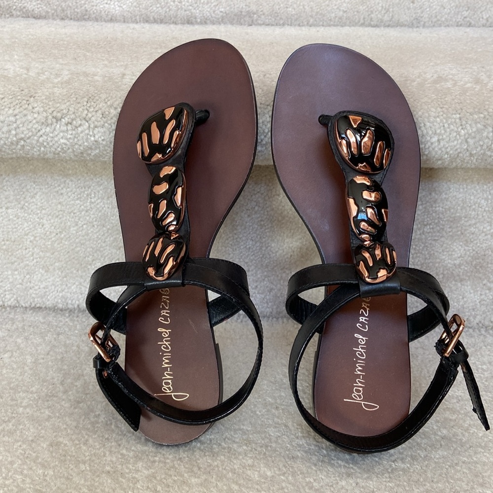 jean michel cazabat thong sandals